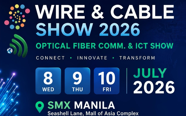 Hangzhou Hongtong Wire & Cable will participate in Philippines Wire & Cable & Optical Fiber Comm. & ICT Show 2026 from July 8 to 10 at SMX Manila, with Booth No.B105. We showcase full range of precision enameled wires and special insulated wires for Southeast Asia’s electronics, new energy and communication industries. All local buyers are warmly invited to visit our booth.